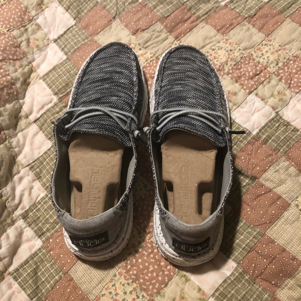 Hey Dudes Wendy Sox Dark grey sz 8